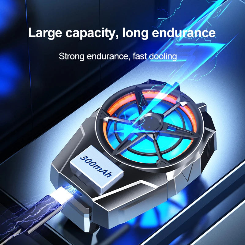 Mobile Phone Cooler Phone Gaming Rechargeable Portable Fan For Phone Cooler For Games Cooler Black Shark Cellphone Accessories