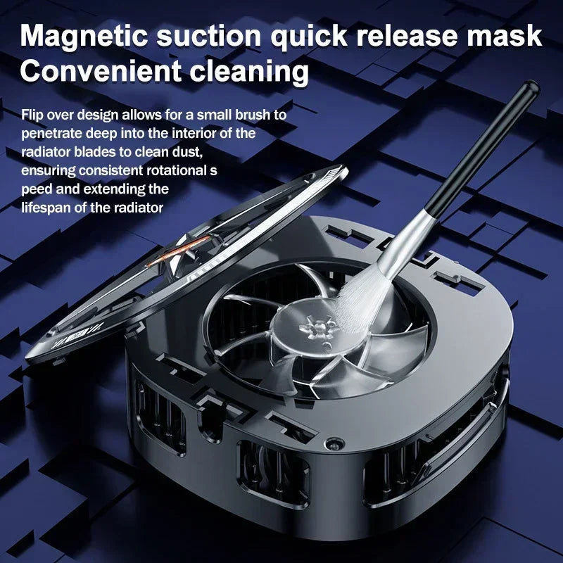 NEW FS05 Mobile Phone Magnetic Back-clip 2 in 1 Semiconductor PUBG Game Cooler for IPhone IOS Android Universal Cooling Radiator