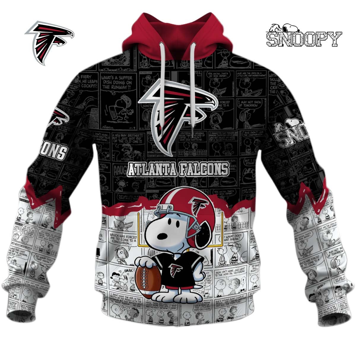 Atlanta Falcons Snoopy Design