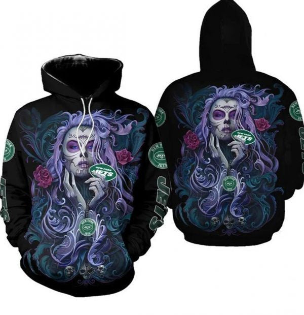 Nfl New York Jets 3D Hoodie