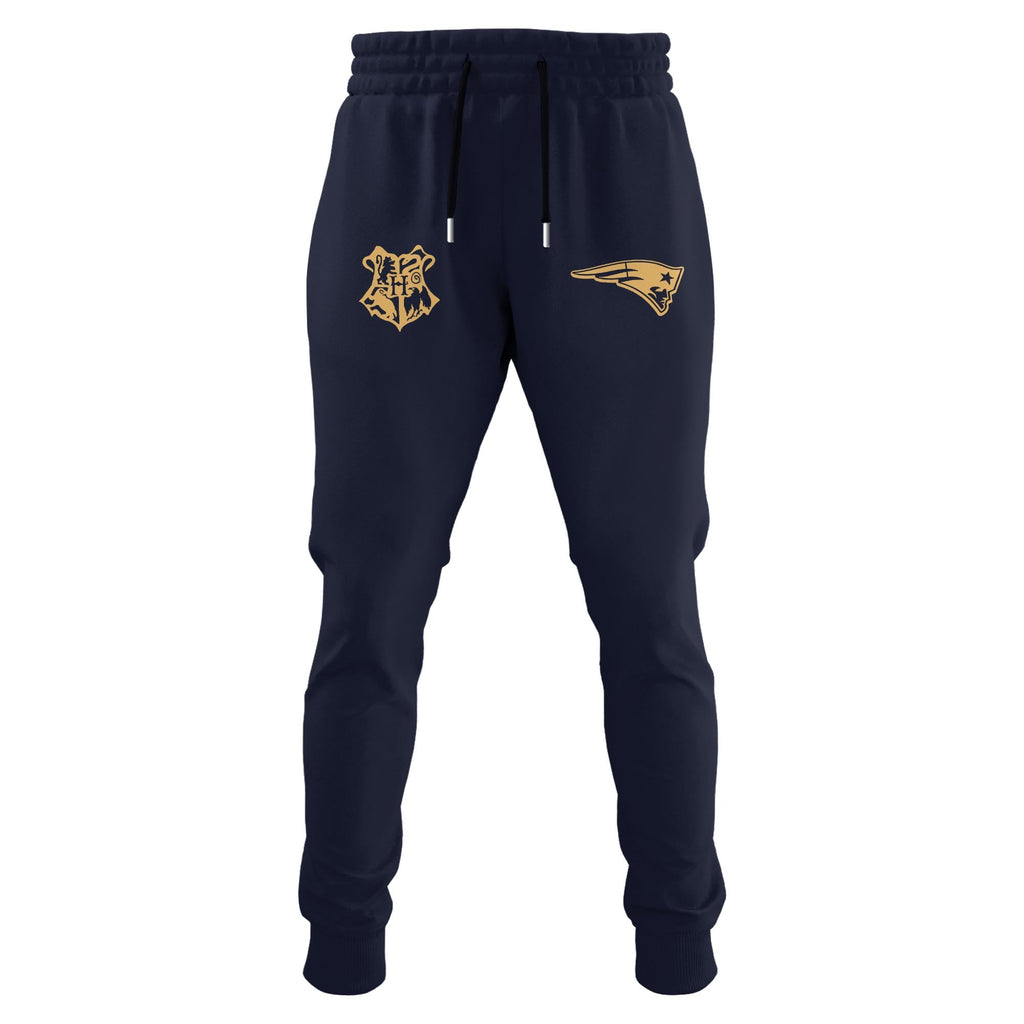 Unisex NE Patriots x Hogwarts Enchanted Crossover Hoodie